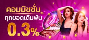 คอม 0.3%